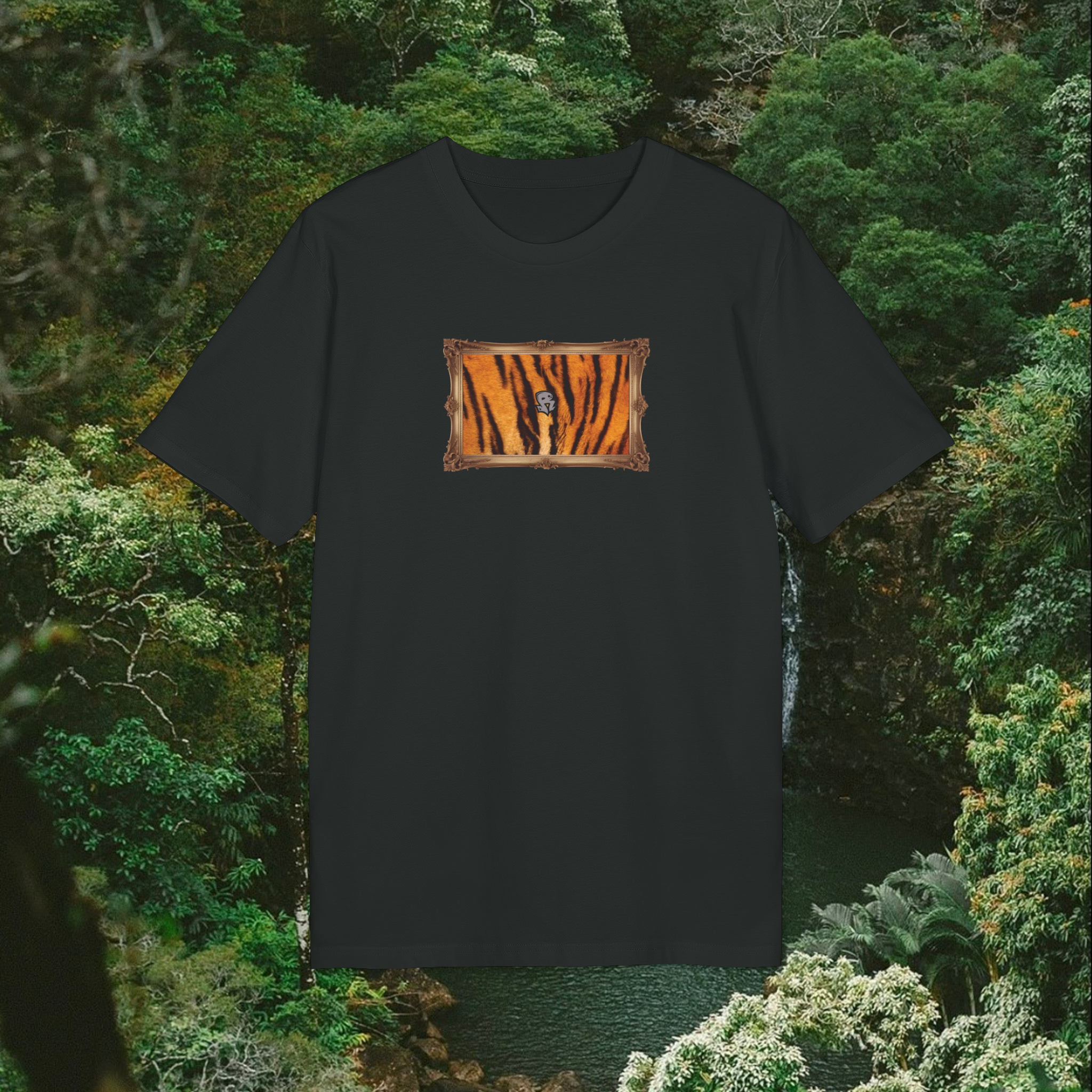 Raton3s Tiger Box Logo T-Shirt