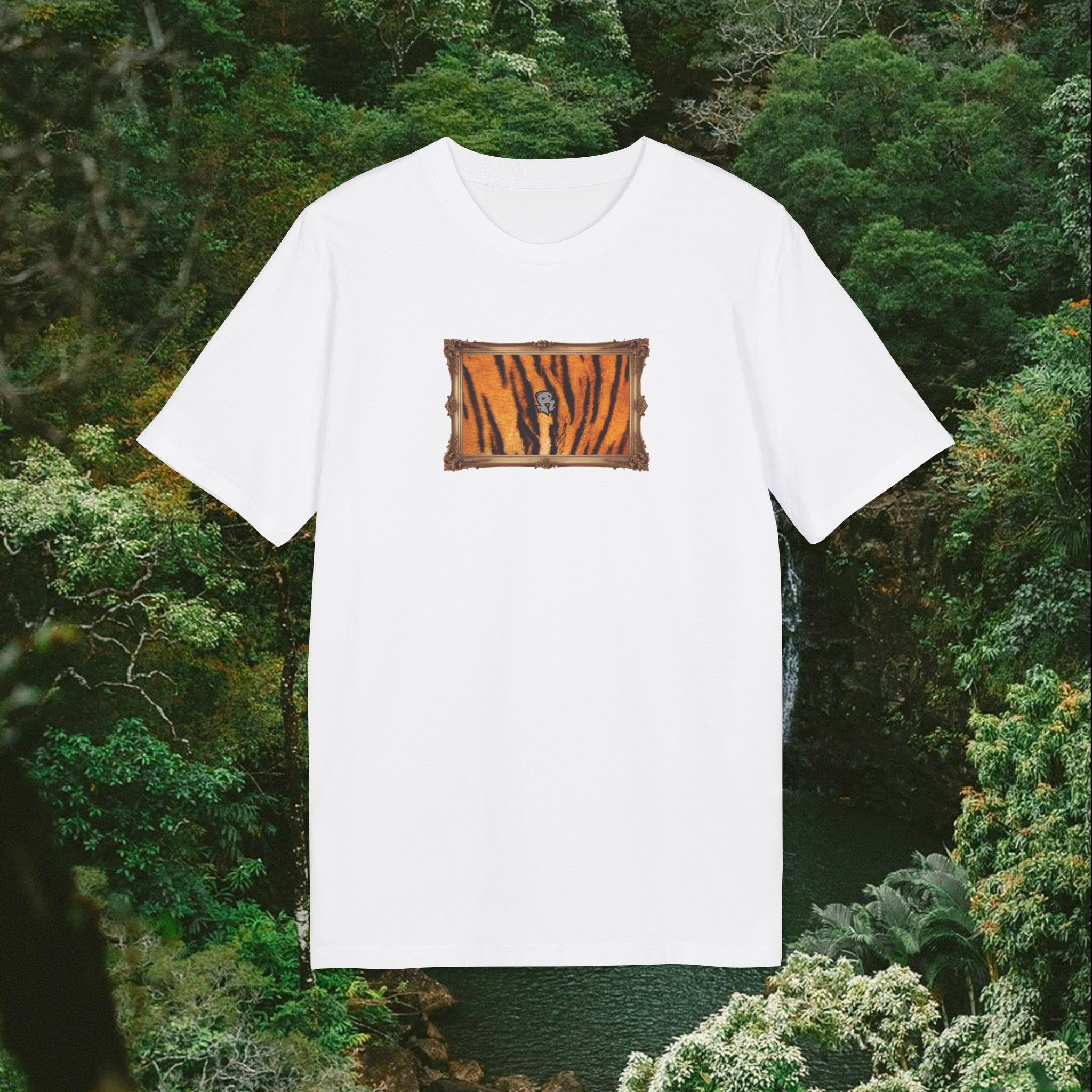 Raton3s Tiger Box Logo T-Shirt